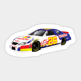 Ricky Bobby's Wonderbread Car 26 Sticker